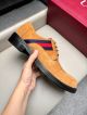 Gucci Man Brown Calfskin Business Leather Shoes 042895 (6)_th.jpg